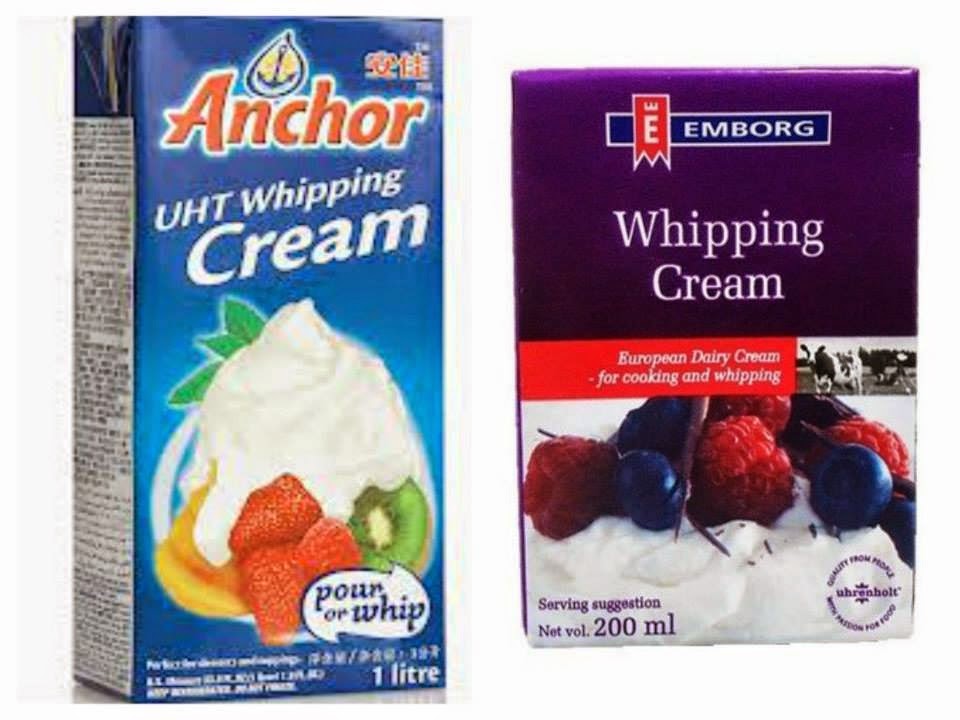 What is non dairy whipping cream made of?