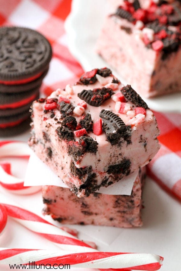 Mint Oreo Fudge {made in 20 minutes}