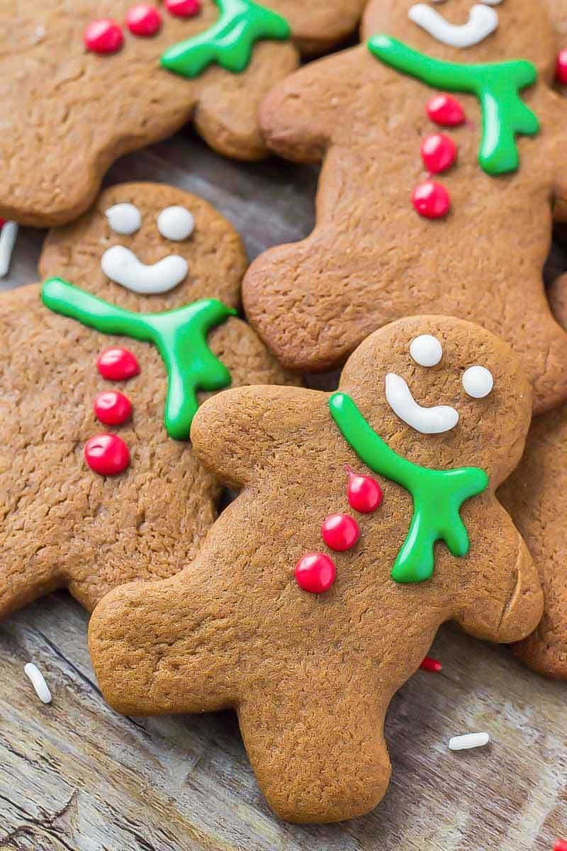 Soft Gingerbread Cookies Recipe (+Video)