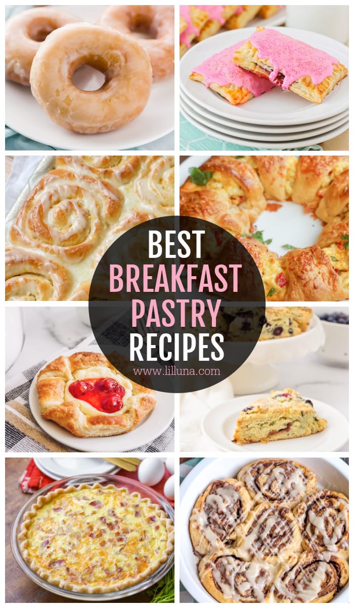 The best breakfast pastry recipes {donuts, sweet rolls, etc.!  }