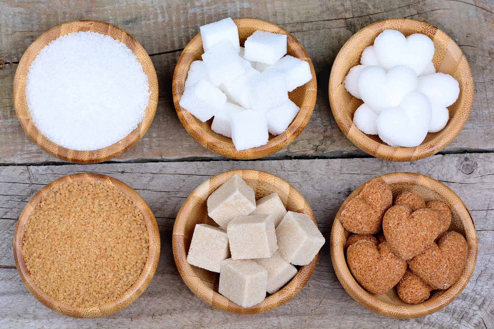 Сорта сахара. Types of Sugar.